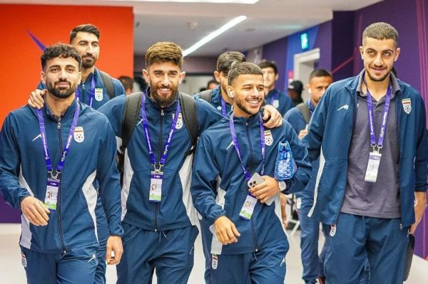  گزارش تصویری  ورود تیم ملی به ورزشگاه اجوکیشن سیتی