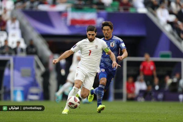  گزارش تصویری  دیدار تیمهای ملی ایران و ژاپن