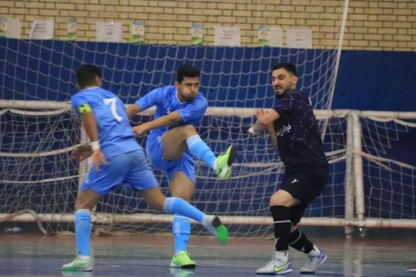  لیگ برتر فوتسال  تساوی فولاد زرند ایرانیان و شهرداری ساوه