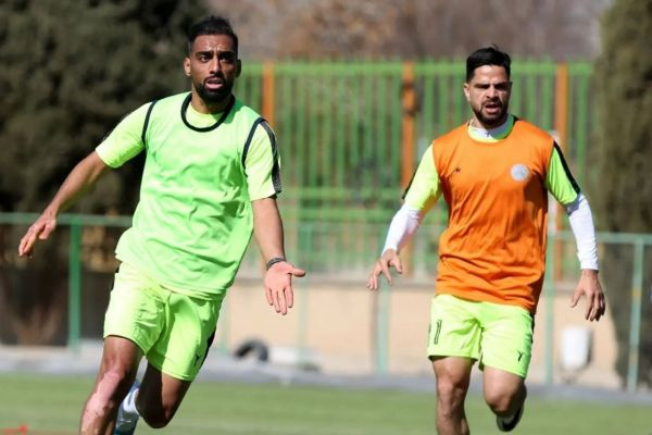  گزارش تصویری  تمرین ذوب آهن، دوشنبه 16 بهمن