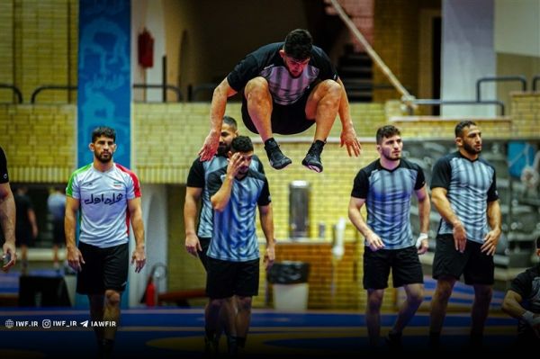 گزارش تصویری تمرین تیم ملی کشتی آزاد، دوشنبه 16 بهمن