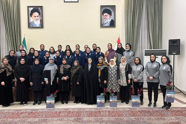 گزارش تصویری حضور تیم ملی فوتسال بانوان در سفارت ایران در کشور تاجیکستان