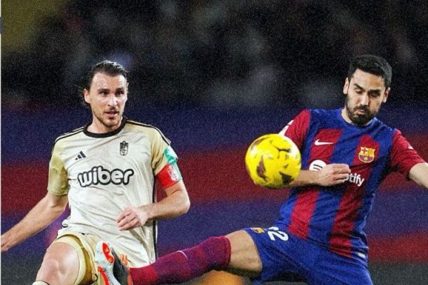  تساوی سه بر سه بارسلونا مقابل تیم ته جدولی