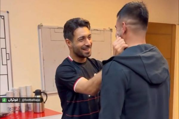  آغوش باز دو تراکتوری برای بازگشت کاپیتان شجاع   عکس