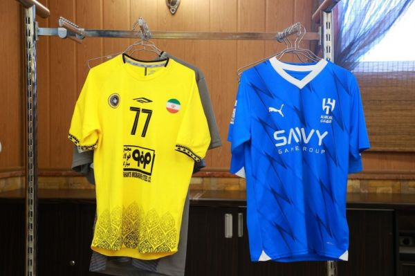 سپاهان با لباس زردرنگ مقابل الهلال عربستان به میدان میرود