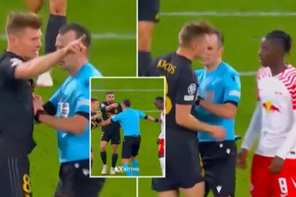 لحظهای که هافبک همیشه خونسرد رئال مادرید از کوره در رفت