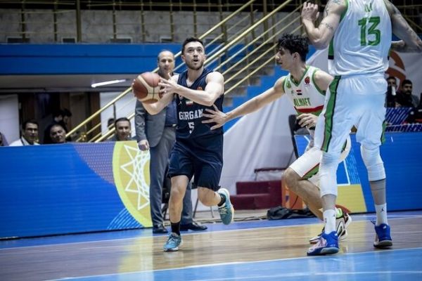 بسکتبال غرب آسیا صعود مقتدرانه شهرداری گرگان به مرحله نیمه نهایی