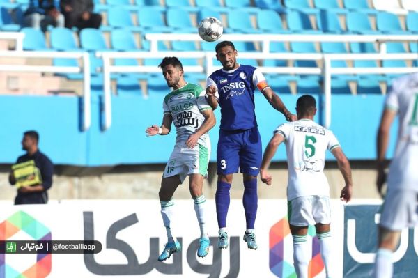  برتری آلومینیوم مقابل استقلال خوزستان در پایان نیمه اول