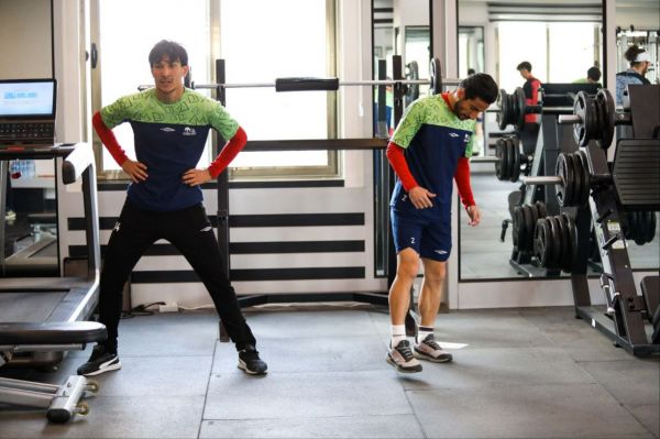  گزارش تصویری  تمرین ریکاوری بازیکنان تراکتور