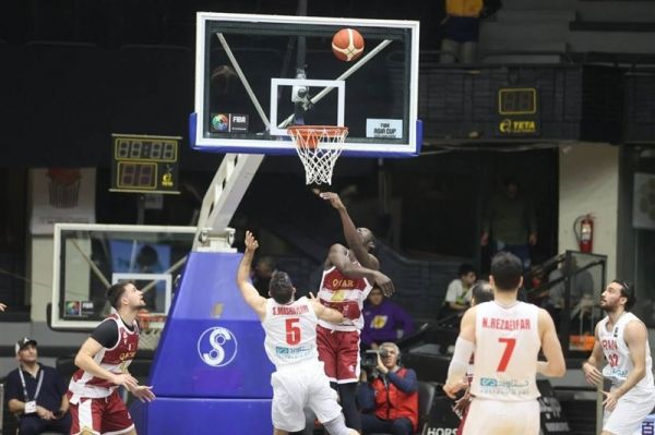 بسکتبال انتخابی کاپ آسیا پیروزی ایران مقابل قطر
