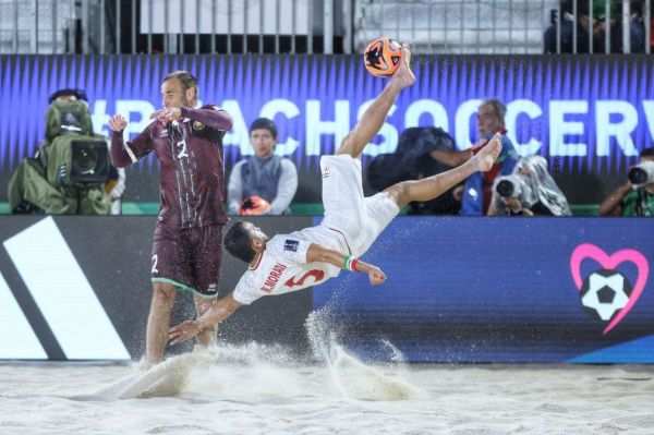 گزارش تصویری دیدار تیمهای ملی فوتبال ساحلی ایران و بلاروس بخش دوم