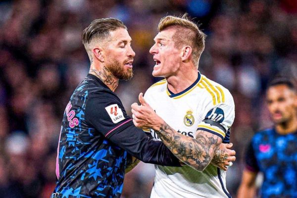  عکس؛ لحظه‌ای که راموس، تونی کروس را آرام می‌کرد