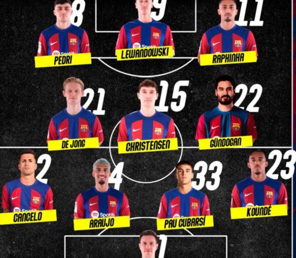  ترکیب اتلتیک بیلبائو و بارسلونا؛ پدری در خط حمله تیم ژاوی