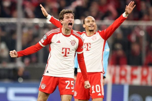 کامبک بایرن مونیخ مقابل تیم ایتالیایی با درخشش کین و مولر