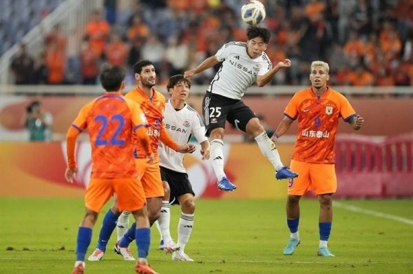 لیگ قهرمانان آسیا پیروزی یوکوهاما مقابل شاندونگ