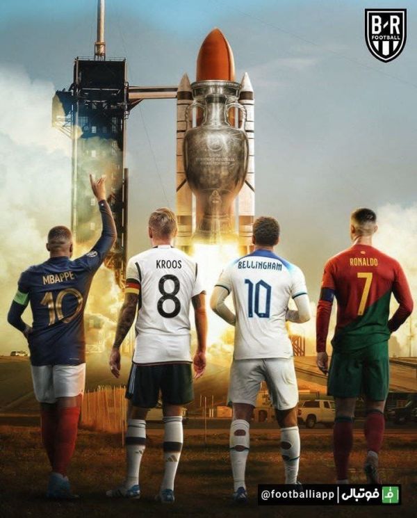  100 روز تا شروع مسابقات یورو 2024