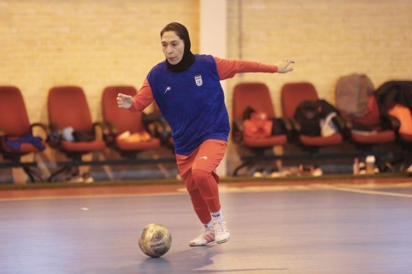 گزارش تصویری تمرین تیم ملی فوتسال بانوان