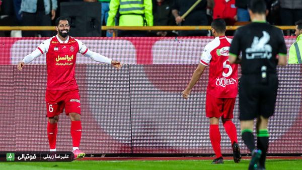  بزن و‌ بکوب کنعانی بیخیال محرومیت دربی   عکس