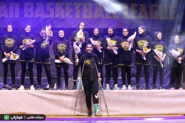 گزارش تصویری اختصاصی/ جشن قهرمانی گروه بهمن در لیگ برتر بسکتبال بانوان