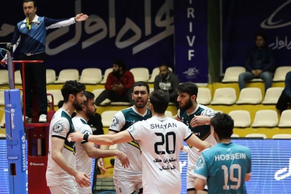لیگ برتر والیبال تلاش پاسیها منجر به کسب سهمیه نشد