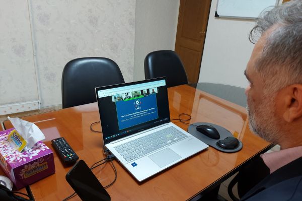 حضور عضو هیأت رئیسه در جلسه کمیته مسابقات کافا