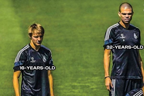  عکس؛ وقتی په په و کاپیتان آرسنال، در رئال مادرید هم‌تیمی بودند