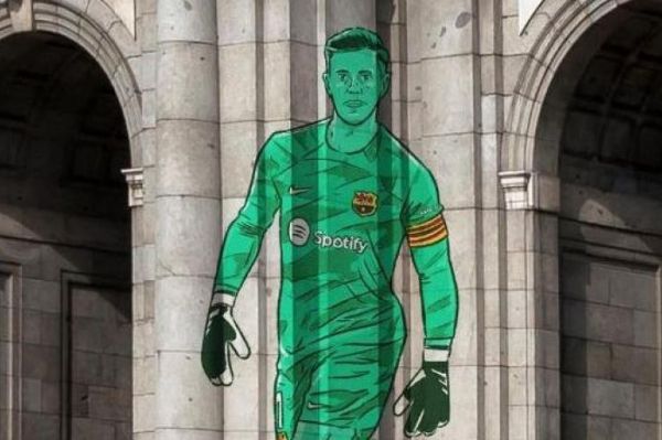 عکس؛ کریخوانی فتوشاپی بارسلونا برای اتلتیکو مادرید