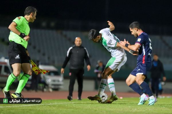 گزارش تصویری آلومینیوم اراک یک - نساجی مازندران صفر