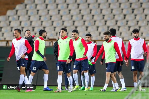 گزارش تمرین تیم ملی حضور پیشکسوت پرسپولیس در جمع ملیپوشان غیبت ترابی به دلیل سرماخوردگی
