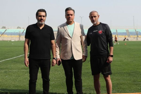  تبریک ویژه یحیی گل‌محمدی به رضا شاهرودی  عکس