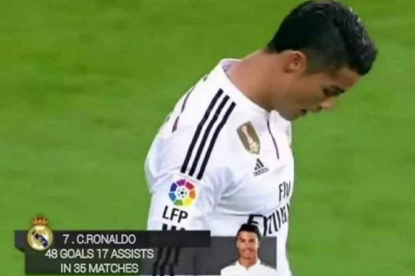 رونالدو در بهترین فصلش در لالیگا چه آماری ثبت کرد