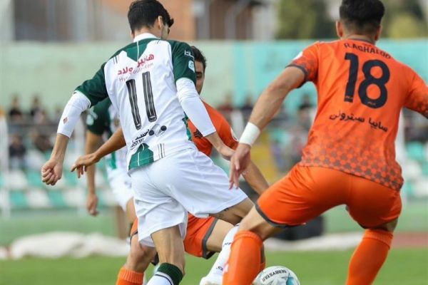 لیگ دسته اول فوتبال تداوم صدرنشینی خیبر در شب بُرد مدعیان