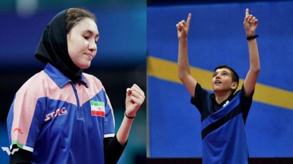 اولین مدال دختران تنیس روی میز ایران در سال ۱۴۰۳ قطعی شد