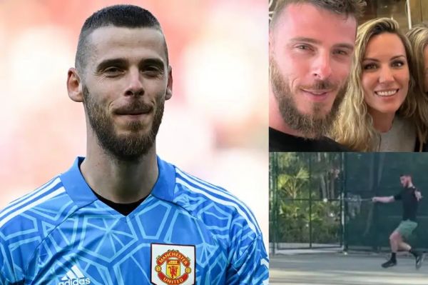  شوخی با آفتاب‌سوختگی و تنیس بازی کردن اسطوره منچستریونایتد