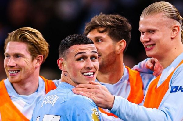  برد پرگل منچسترسیتی با هت‌تریک ستاره انگلیسی