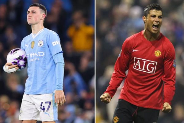 برابری ستاره منچسترسیتی با رکورد کریستیانو رونالدو