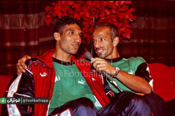  نوستالژی فوتبالی  محمدخاکپور و مهدی هاشمی‌نسب در اردوی تیم ملی در سال ۷۸