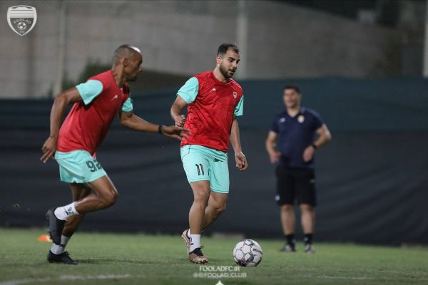  گزارش تصویری  تمرین فولاد خوزستان، سه شنبه 21 فروردین