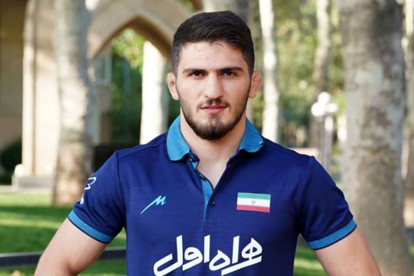 کشتی آزاد قهرمانی آسیا برد نزدیک نخودی مقابل حریف بحرینی