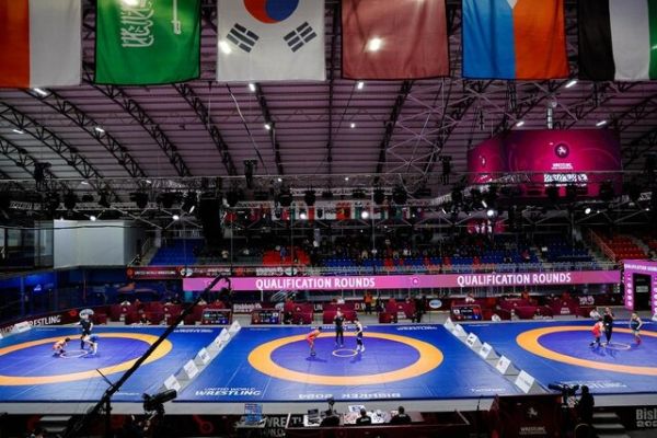 کشتی آزاد قهرمانی آسیا مدال طلای کشتیگیر ژاپنی با پیروزی مقابل حریف هندی