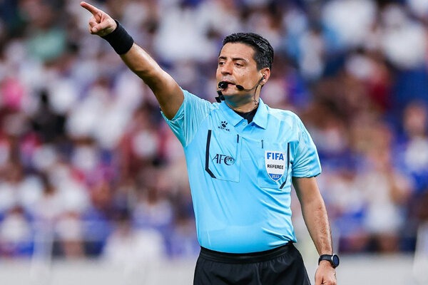 فغانی داور بازی نیمه نهایی لیگ قهرمانان آسیا شد