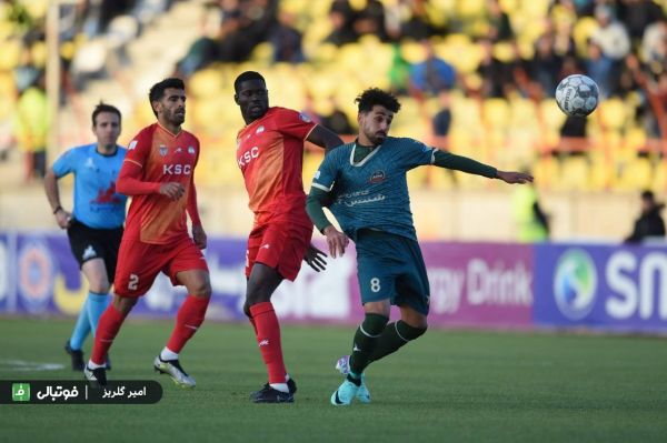 گزارش تصویری اختصاصی دیدار تیمهای شمس آذر و فولاد خوزستان