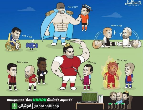  کاریکاتور  کاریکاتور آغاز هفته سی و سوم لیگ جزیره