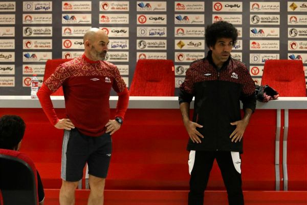 گزارش تصویری خداحافظی پاکو خمز با بازیکان تراکتور