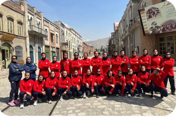  تیم ملی فوتبال جوانان بانوان مهمان شهرک سینمایی غزالی