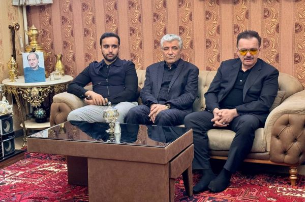 دیدار مالک باشگاه تراکتور با خانواده مرحوم «احد قولی لاله»