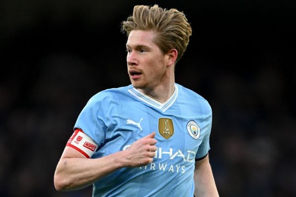 آمار کوین دیبروینه در بازی مقابل رئال مادرید