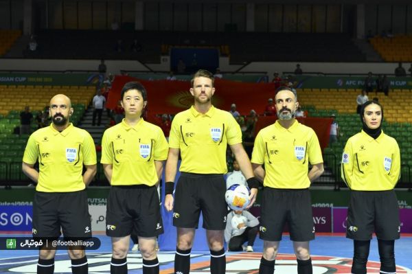 گزارش تصویری قضاوت داوران ایرانی در روز دوم جام ملتهای فوتسال آسیا