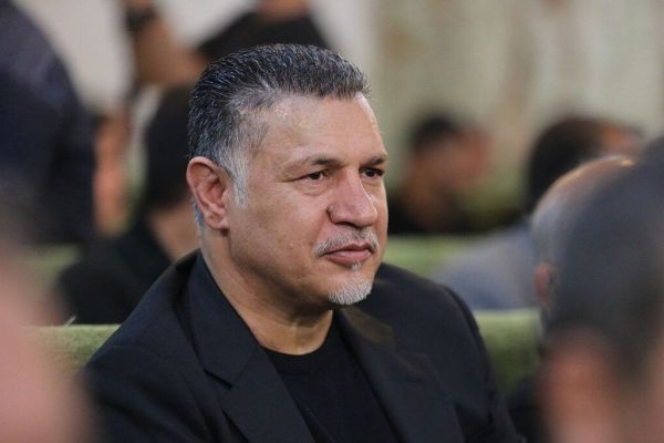  عکس  علی دایی در مراسم همسر محسن مهرعلیزاده