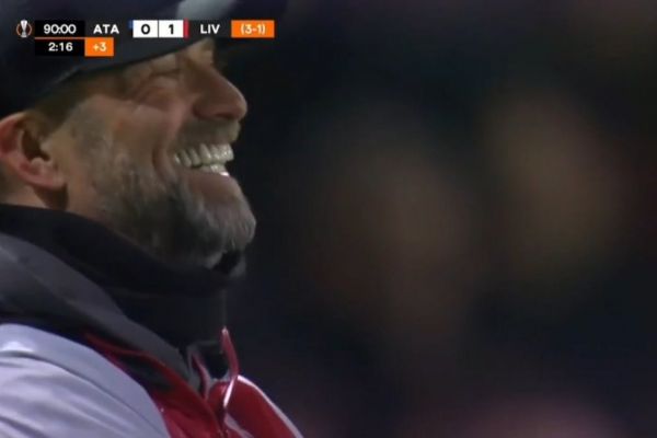 عکس؛ خندههای کلوپ وقتی که تیمش در آستانه حذف شدن بود